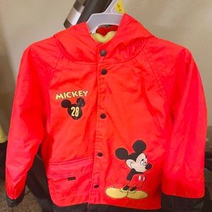 Raincoat Mickey